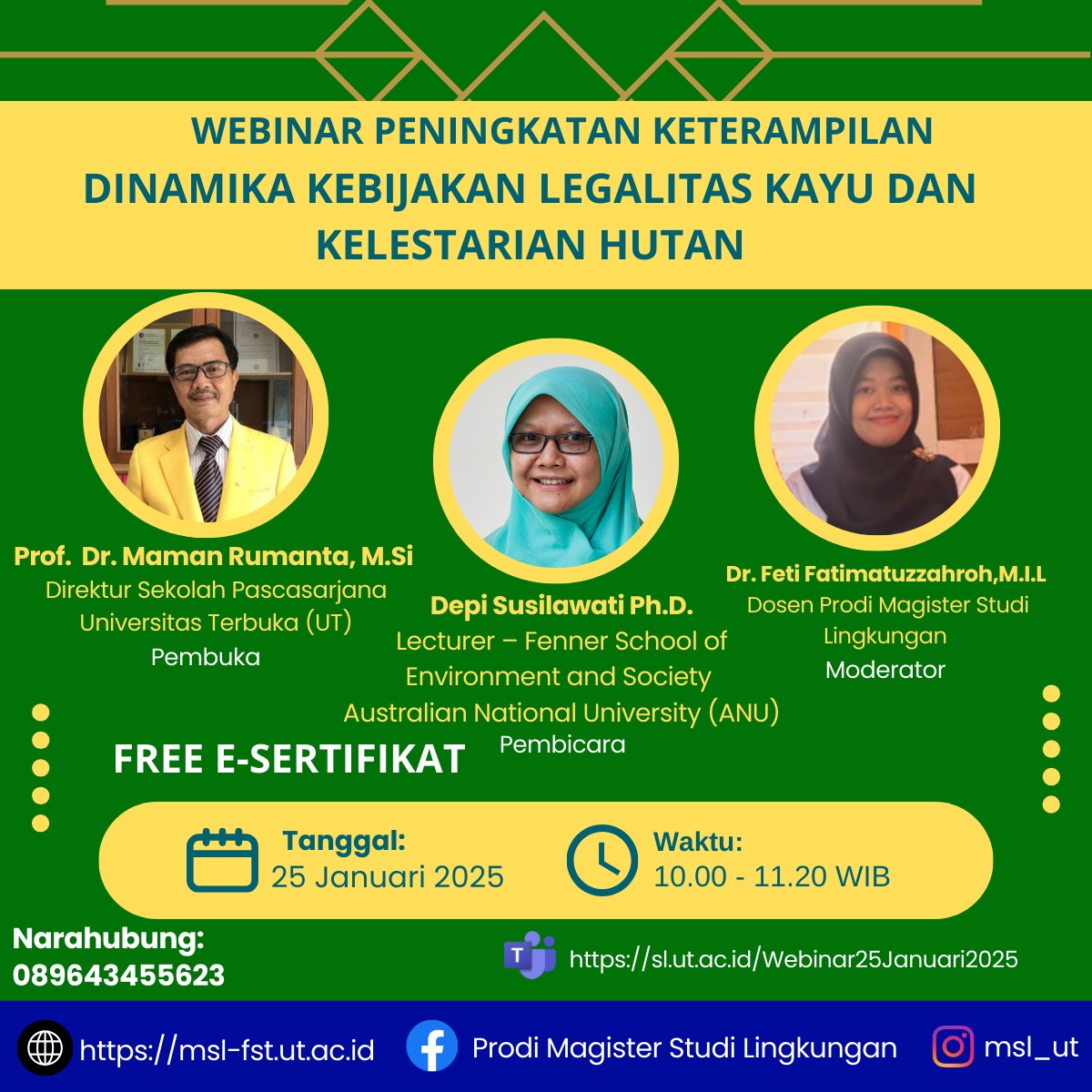 Webinar keilmuan